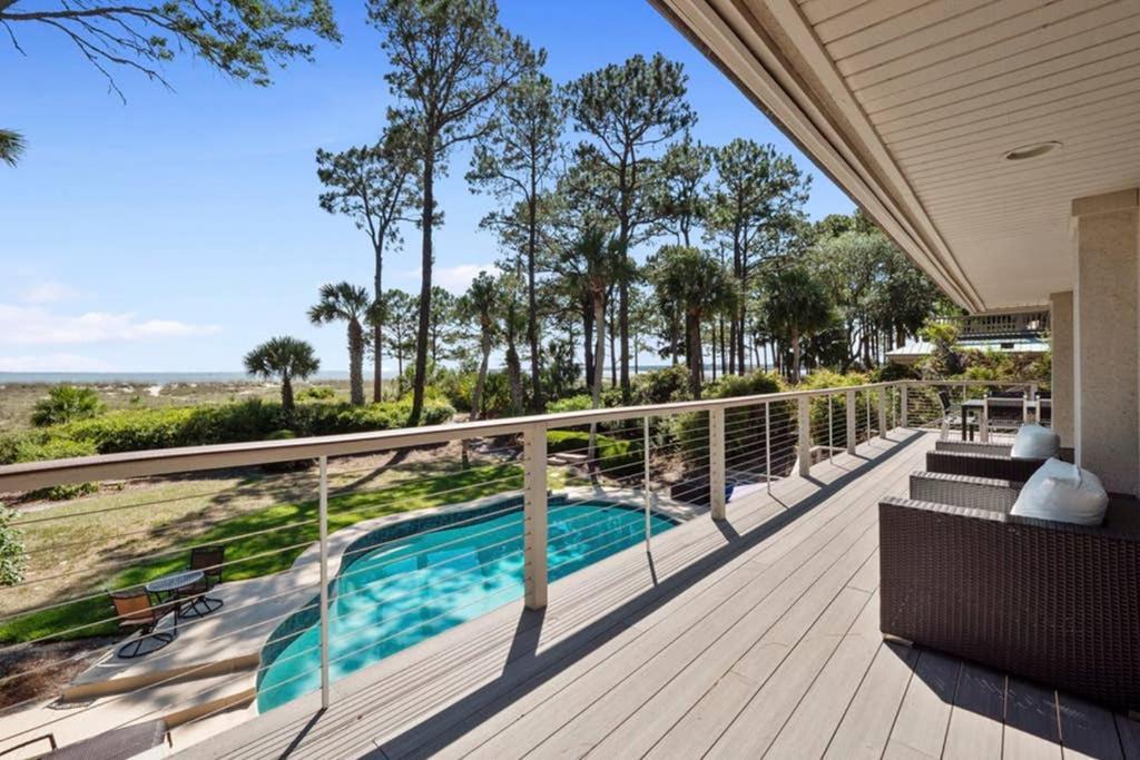 7 Black Duck - Top Notch Views & Amenities In A Private Oceanfront Oasis Hilton Head Island Zewnętrze zdjęcie