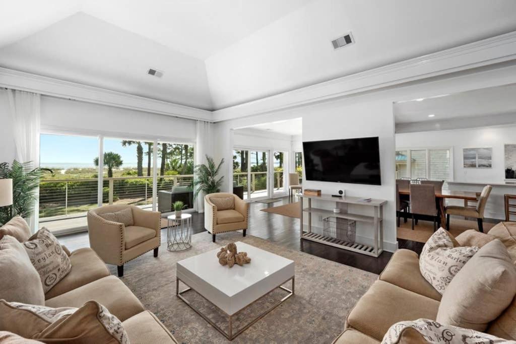 7 Black Duck - Top Notch Views & Amenities In A Private Oceanfront Oasis Hilton Head Island Zewnętrze zdjęcie
